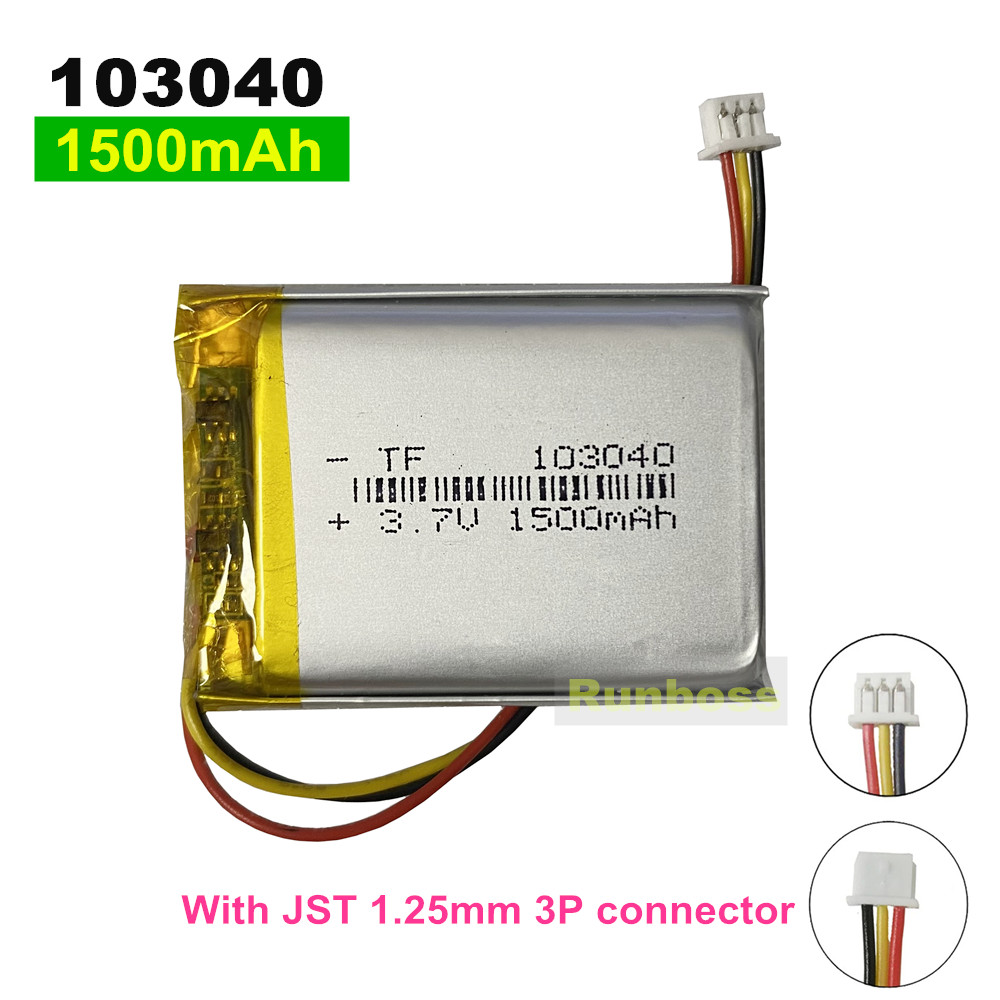 Wedding Power Supply - 1-10PCS 103040 3,7 V 1500mAh Polymer