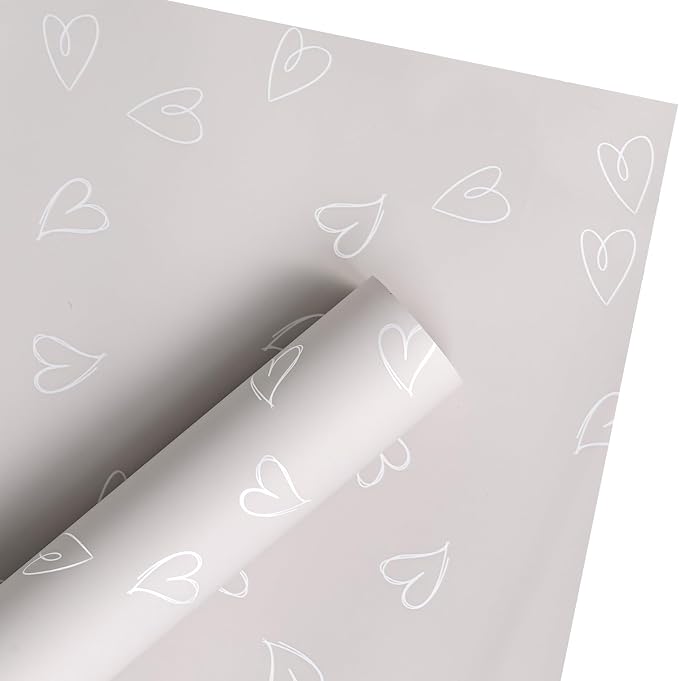 Wedding Water Supply - 20 Blatt Blumenverpackungspapier – 22,8 x