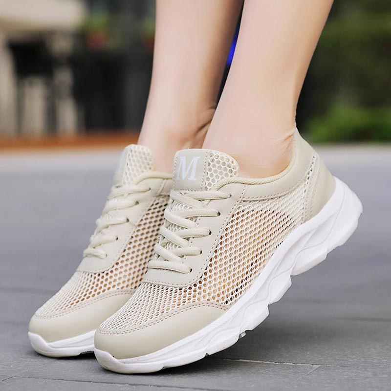 Wedding Supply Online Store - Sommer Atmungsaktive Turnschuhe Frauen Mesh frauen