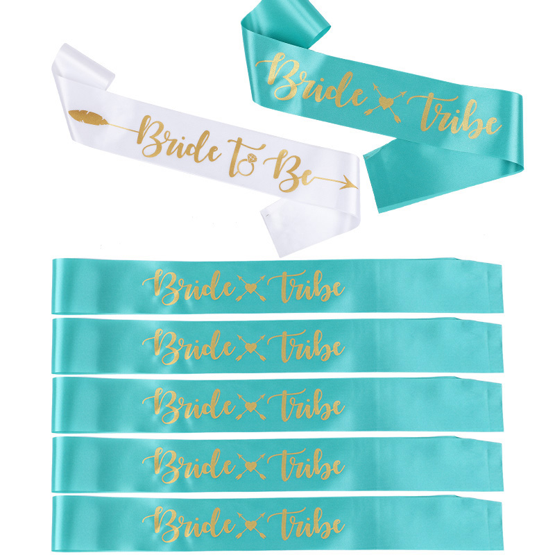 Bride Tribe Sash - 1Set Bride to be Bride Tribe