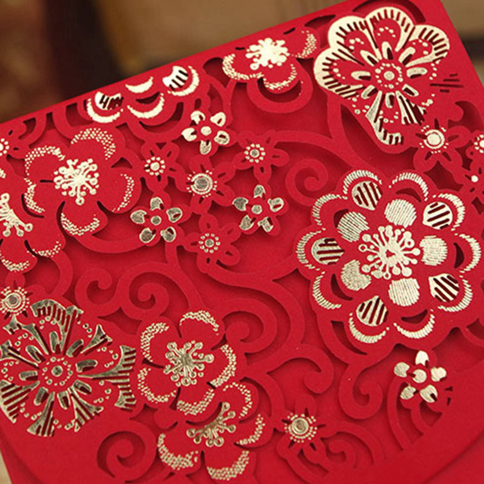 Wedding Envelopes - 20 Stück chinesische rote Umschläge, Glücksgeldumschläge,
