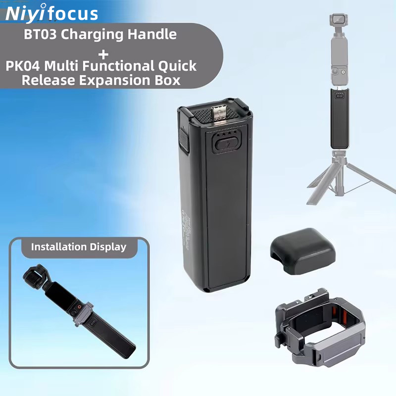 Wedding Power Supply - Action-Kamera Ladehandgriff 5000mAh Akku für DJI
