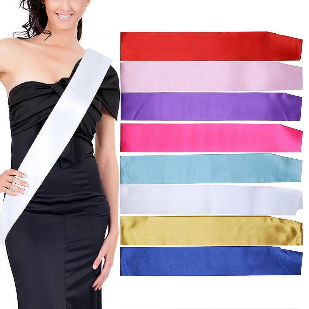 Bride Tribe Sash - Party-Schärpe, blanko, für Hochzeit, Brautparty, Team,
