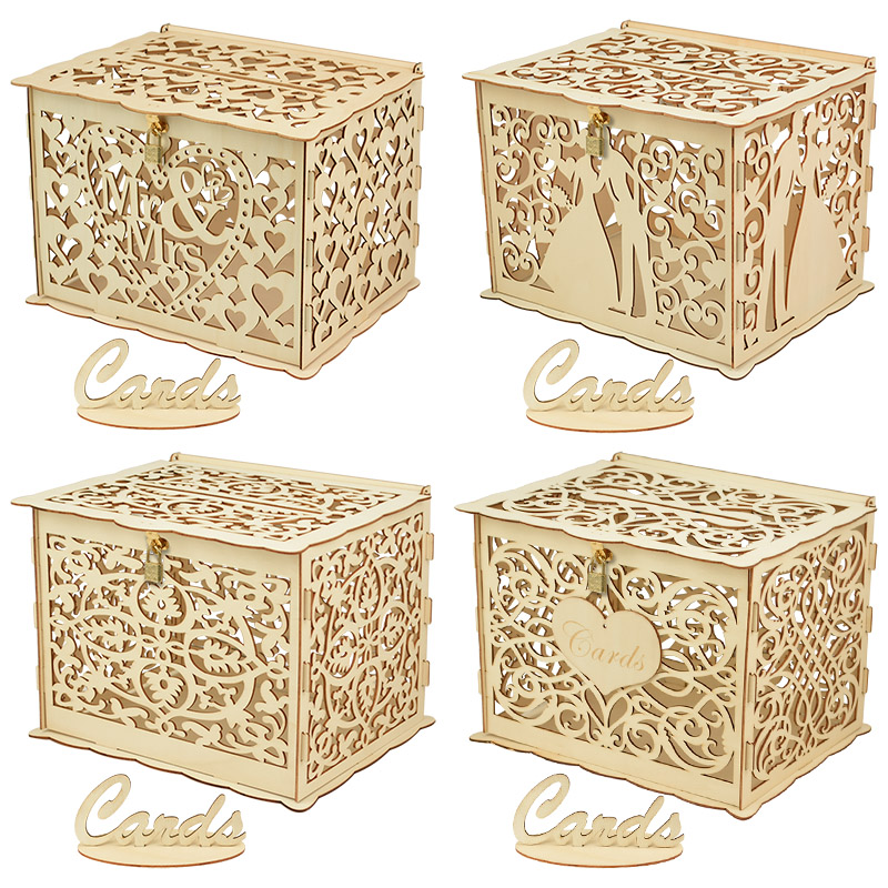 30X24X21cm DIY Hochzeit Gesche – Wedding Card Box Bewertung und Preis