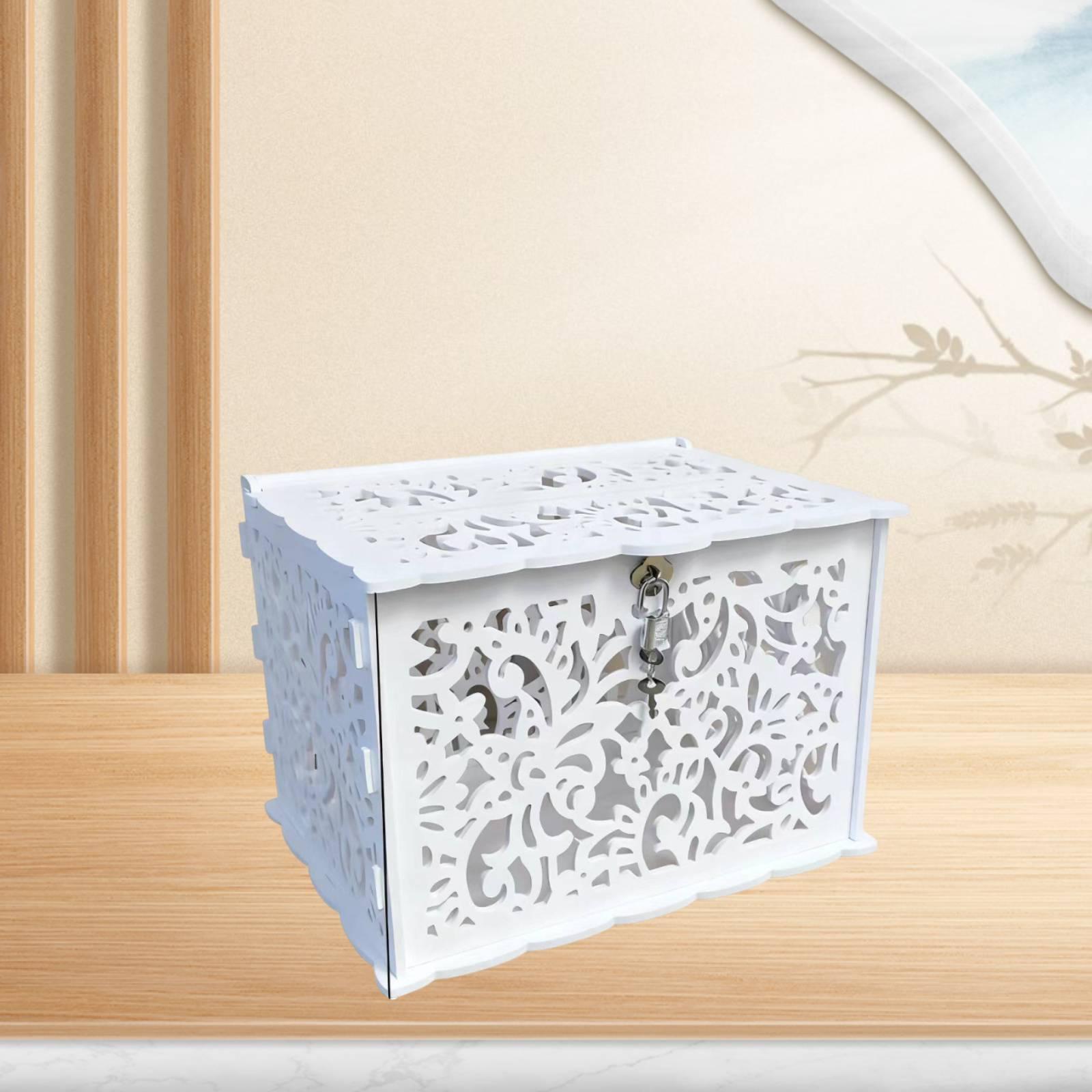 Elegante Weiße Hochzeitskarten – Wedding Card Box Bewertung und Preis