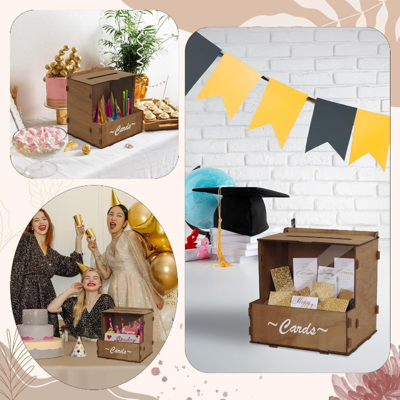 DIY Holz-Hochzeitskarten-Box A – Wedding Card Box Bewertung und Preis