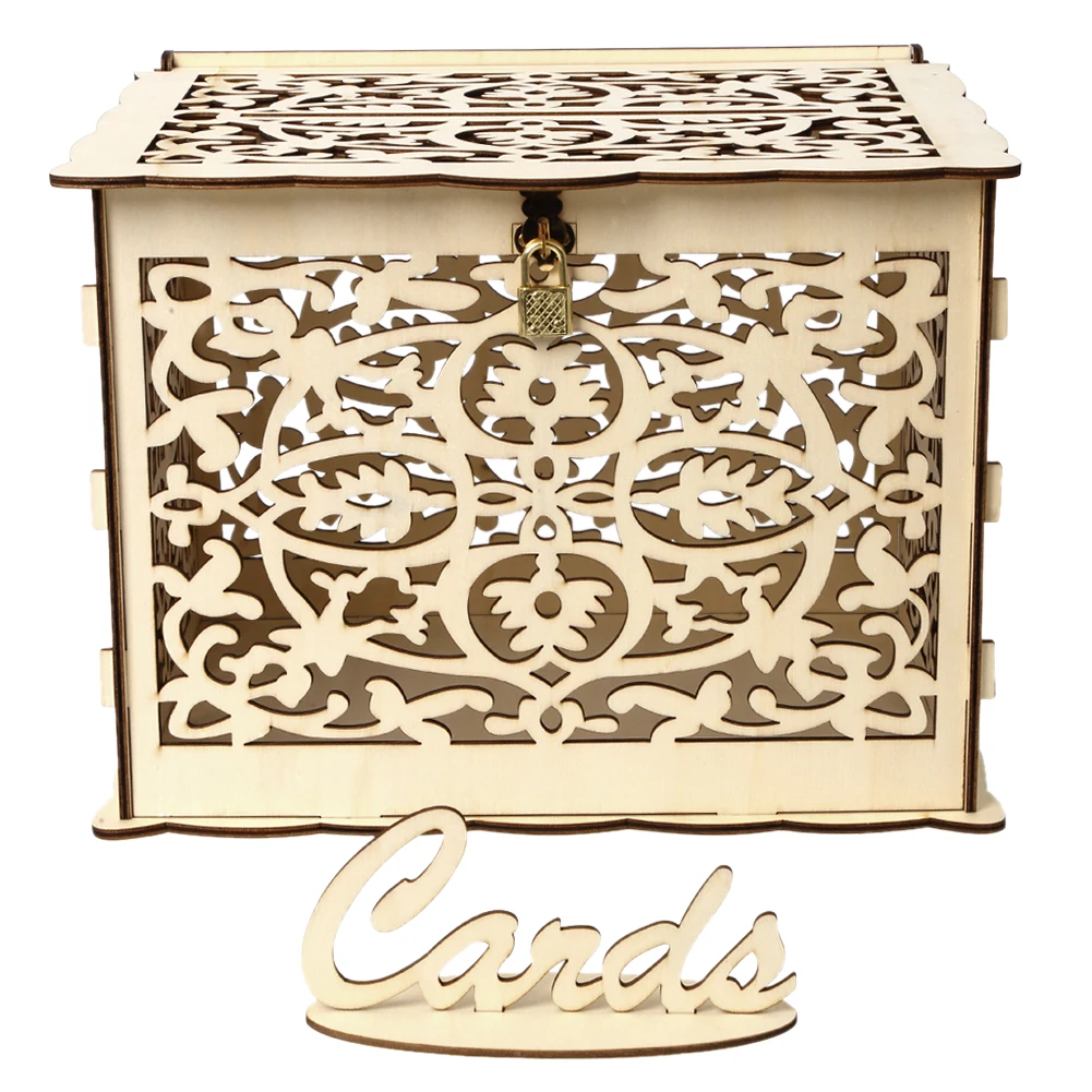 Hölzerne Hochzeits karte Box H – Wedding Card Box Bewertung und Preis