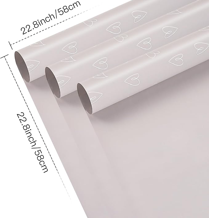 20 Blatt Blumenverpackungspapi – Wedding Water Supply Bewertung und Preis