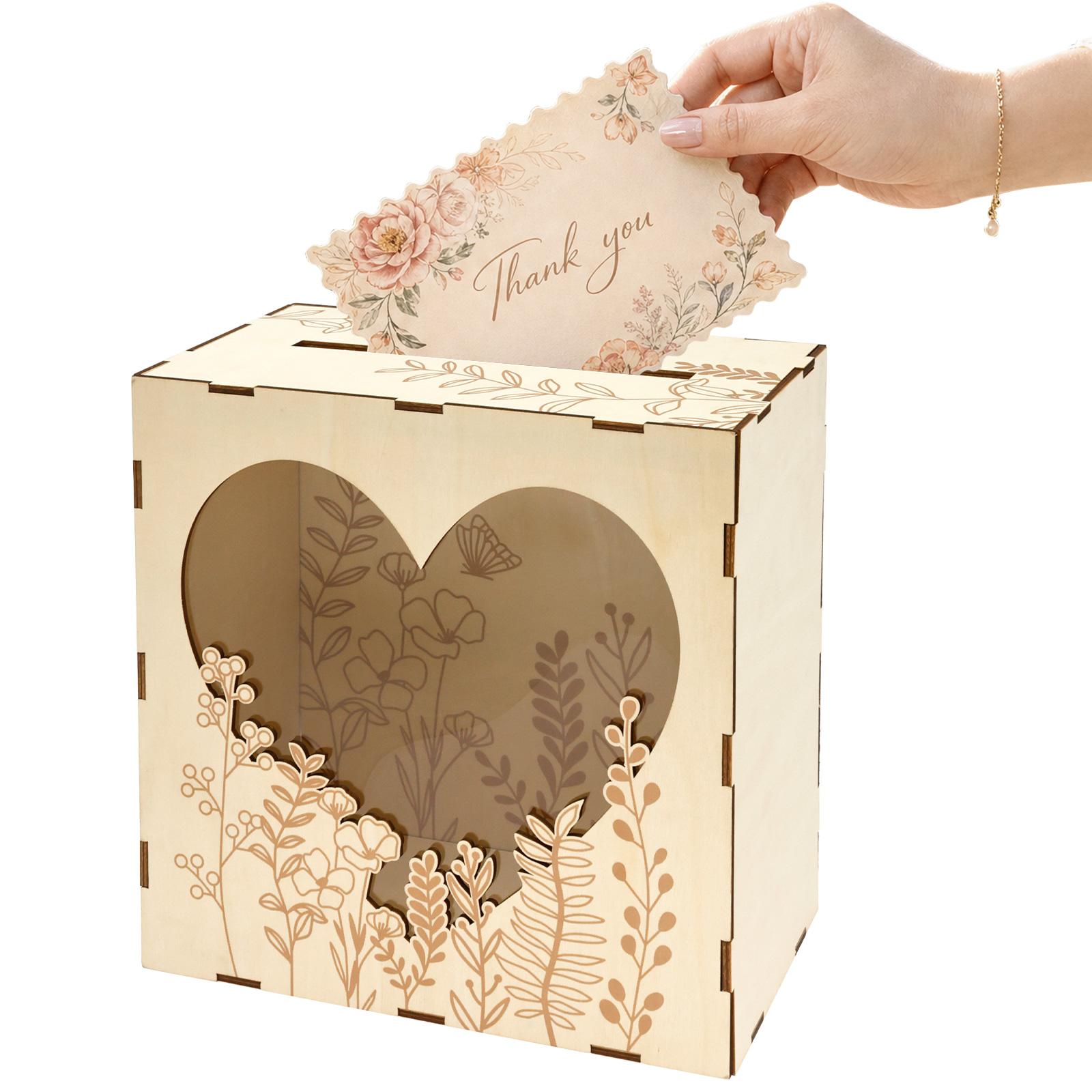 Hochzeitskarten-Box Holz-Hochz – Wedding Card Box Bewertung und Preis