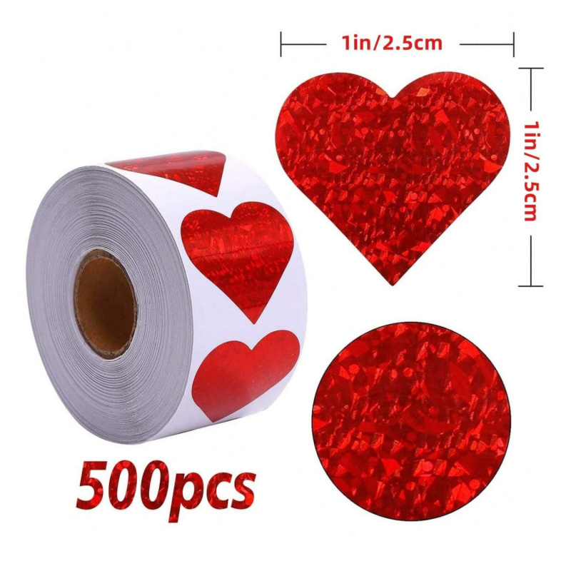 Herzaufkleber – 500 Stück Vale – Wedding Envelopes Bewertung und Preis