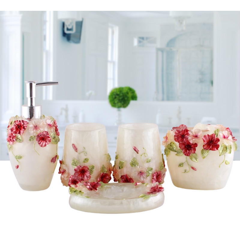 Europäischen Stil Präge Harz B – Wedding Bathroom Supply Kit Bewertung und Preis