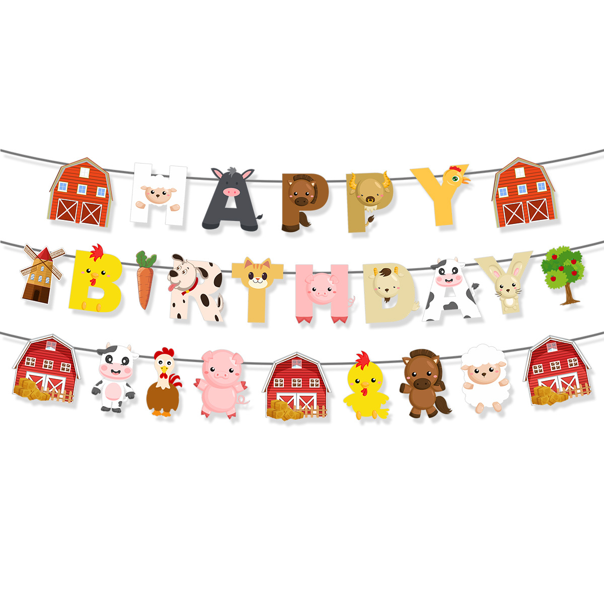 Cartoon Bauernhof Tier Thema G – Confetti Balloon Set Bewertung und Preis