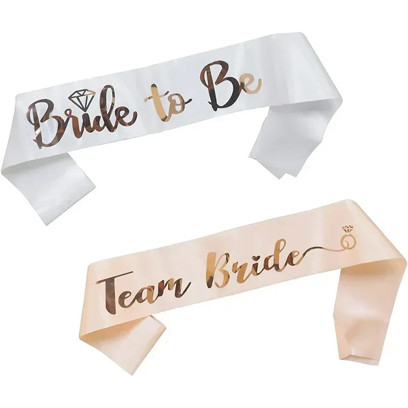 1Set Rose Gold Team Bride To B – Bride Tribe Sash Bewertung und Preis