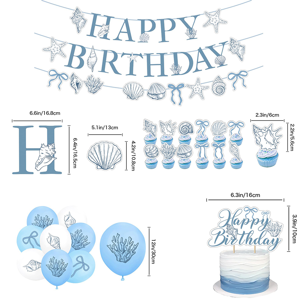 Elegante Ozean-Meerjungfrau Ge – Confetti Balloon Set Bewertung und Preis