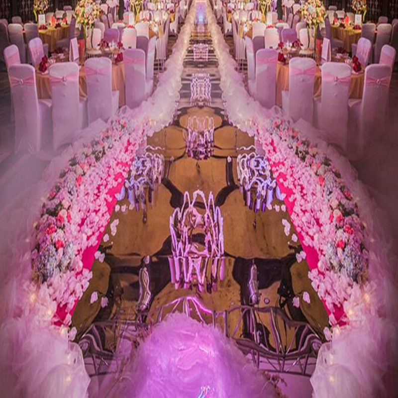 Elegante Weiße Hochzeitsdekora – Aisle Runner White Bewertung und Preis