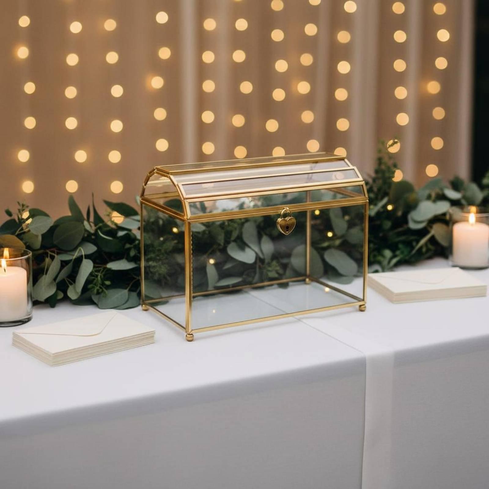 Transparente Kartenbox Hochzei – Wedding Card Box Bewertung und Preis