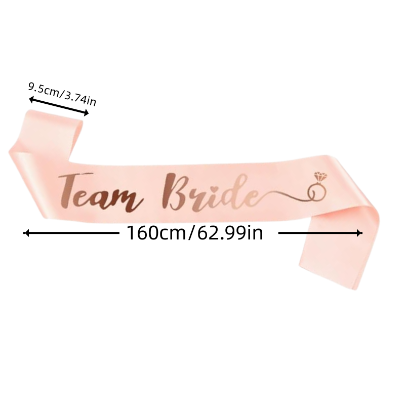 Team Bride Schärpe, 6 Team Bri – Bride Tribe Sash Bewertung und Preis