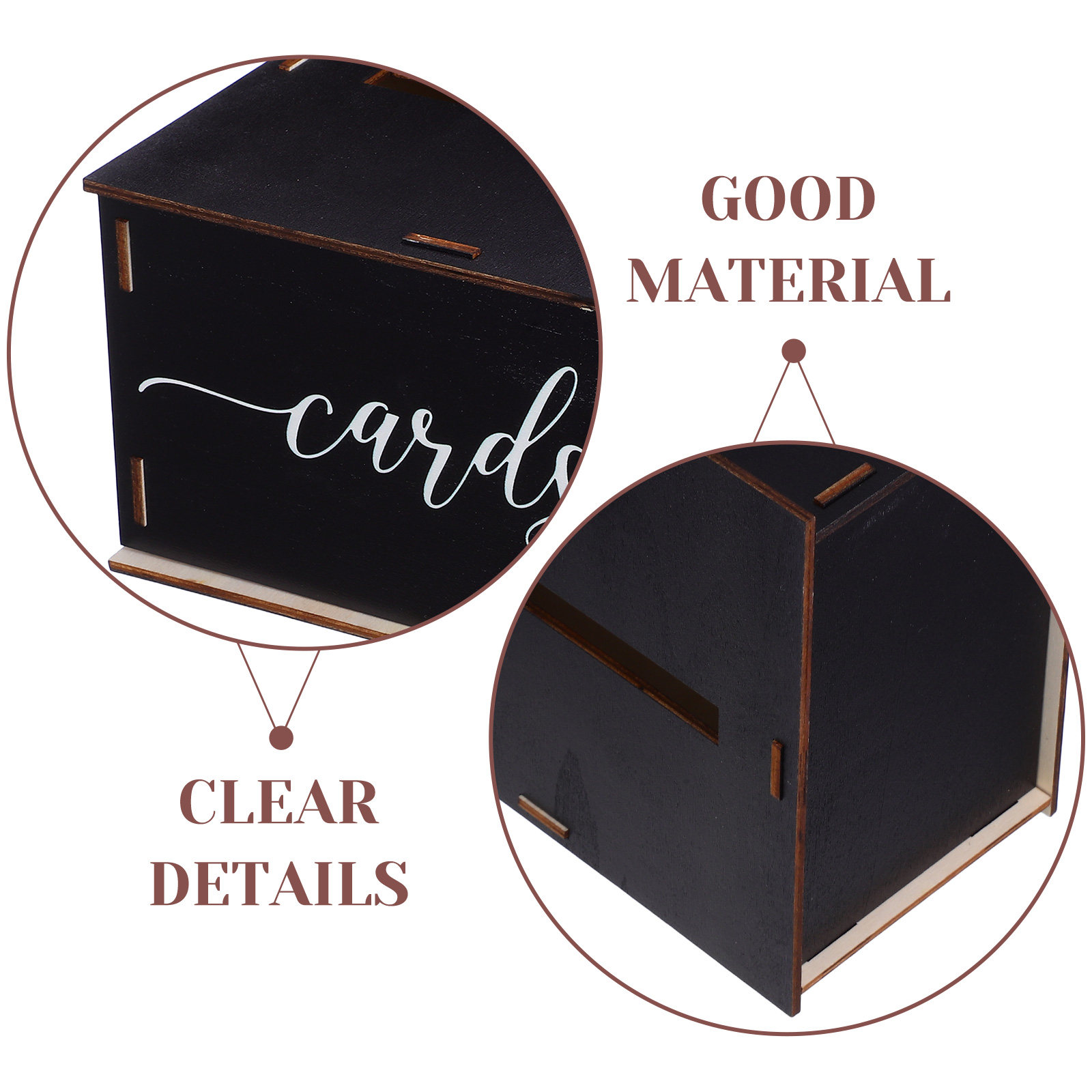Hölzerne Hochzeitskarten-Box R – Wedding Card Box Bewertung und Preis