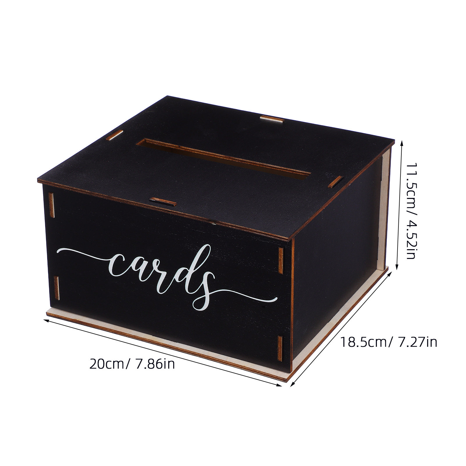Hölzerne Hochzeitskarten-Box R – Wedding Card Box Bewertung und Preis