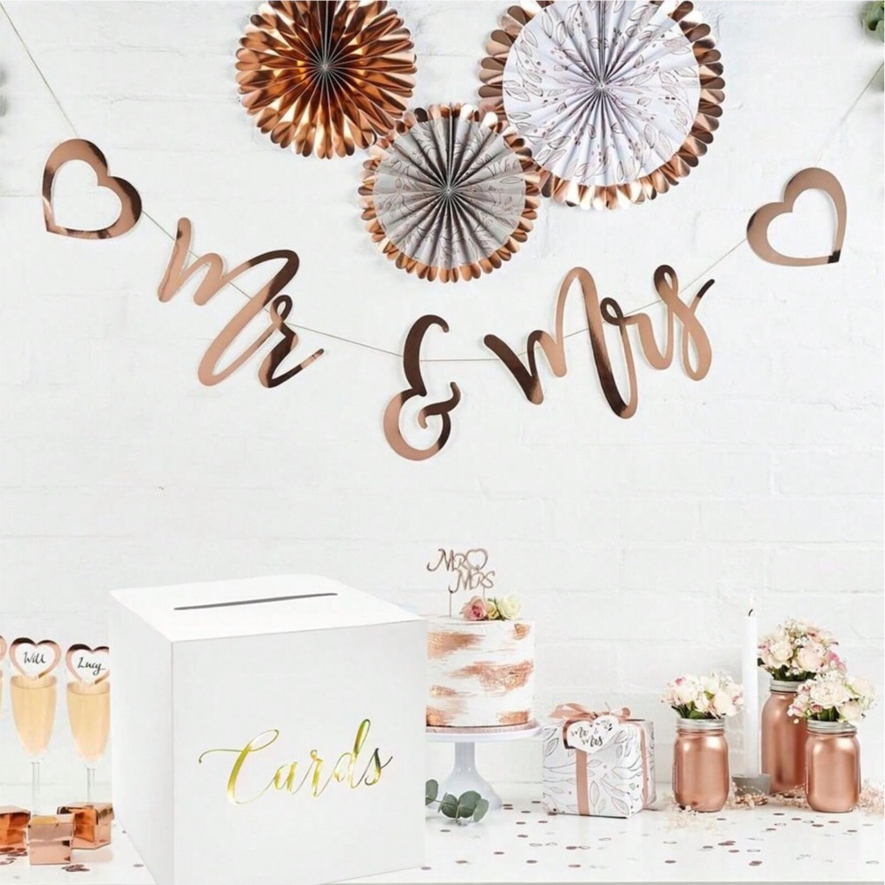 Aufbewahrungsbox Weiß Schwarz  – Wedding Card Box Bewertung und Preis