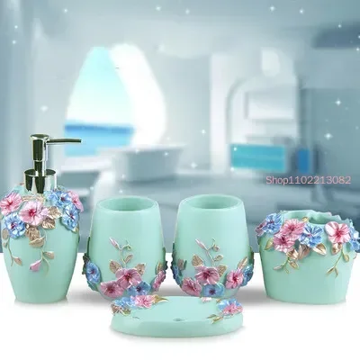 Bad Zubehör Fünf-stück Set Gla – Wedding Bathroom Supply Kit Bewertung und Preis