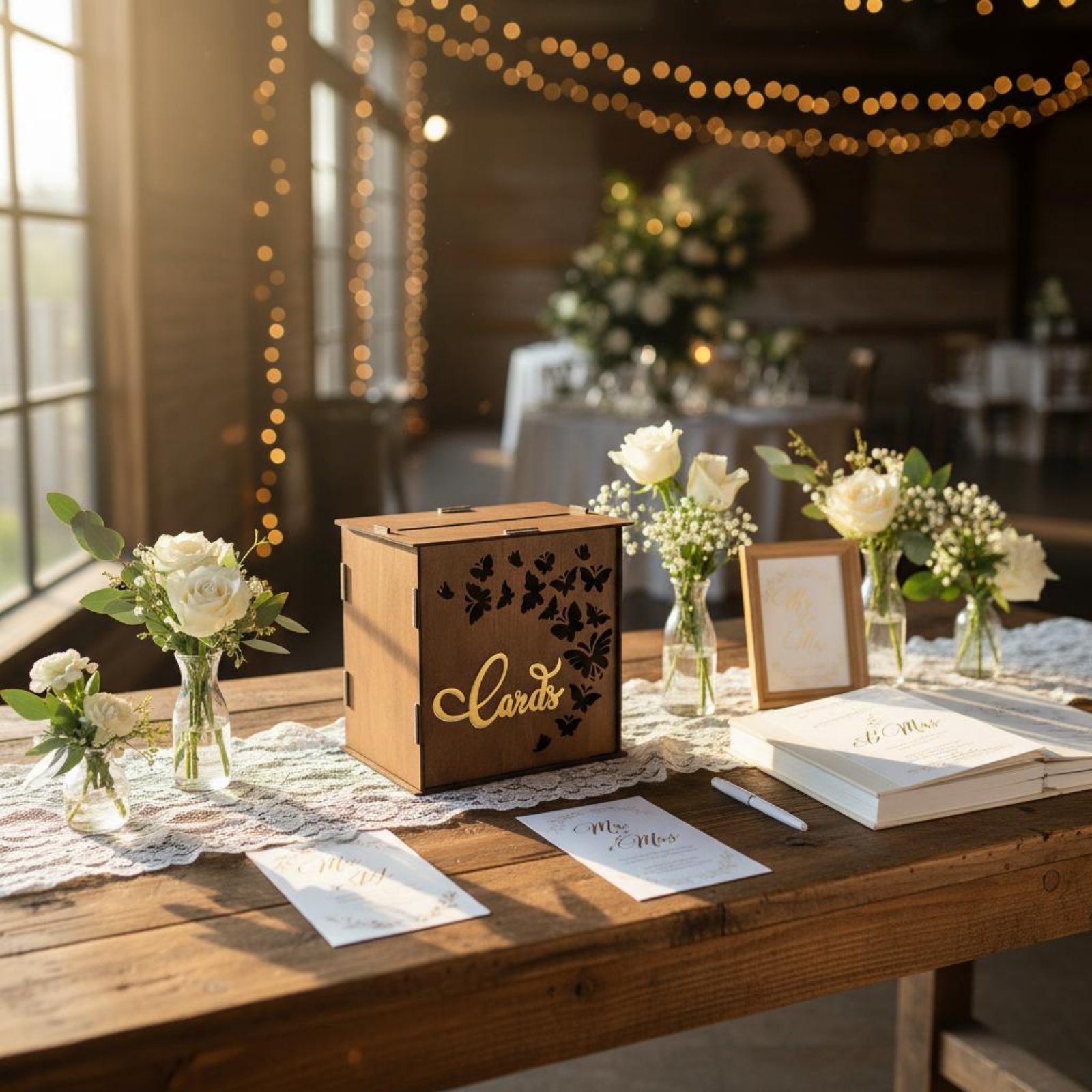 Hochzeitskarten-Box Kartenfach – Wedding Card Box Bewertung und Preis