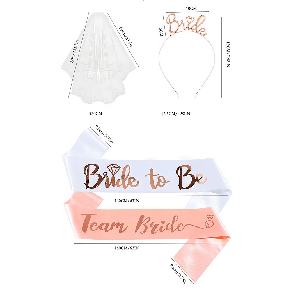 13-teiliges Set für Junggesell – Bride Tribe Sash Bewertung und Preis