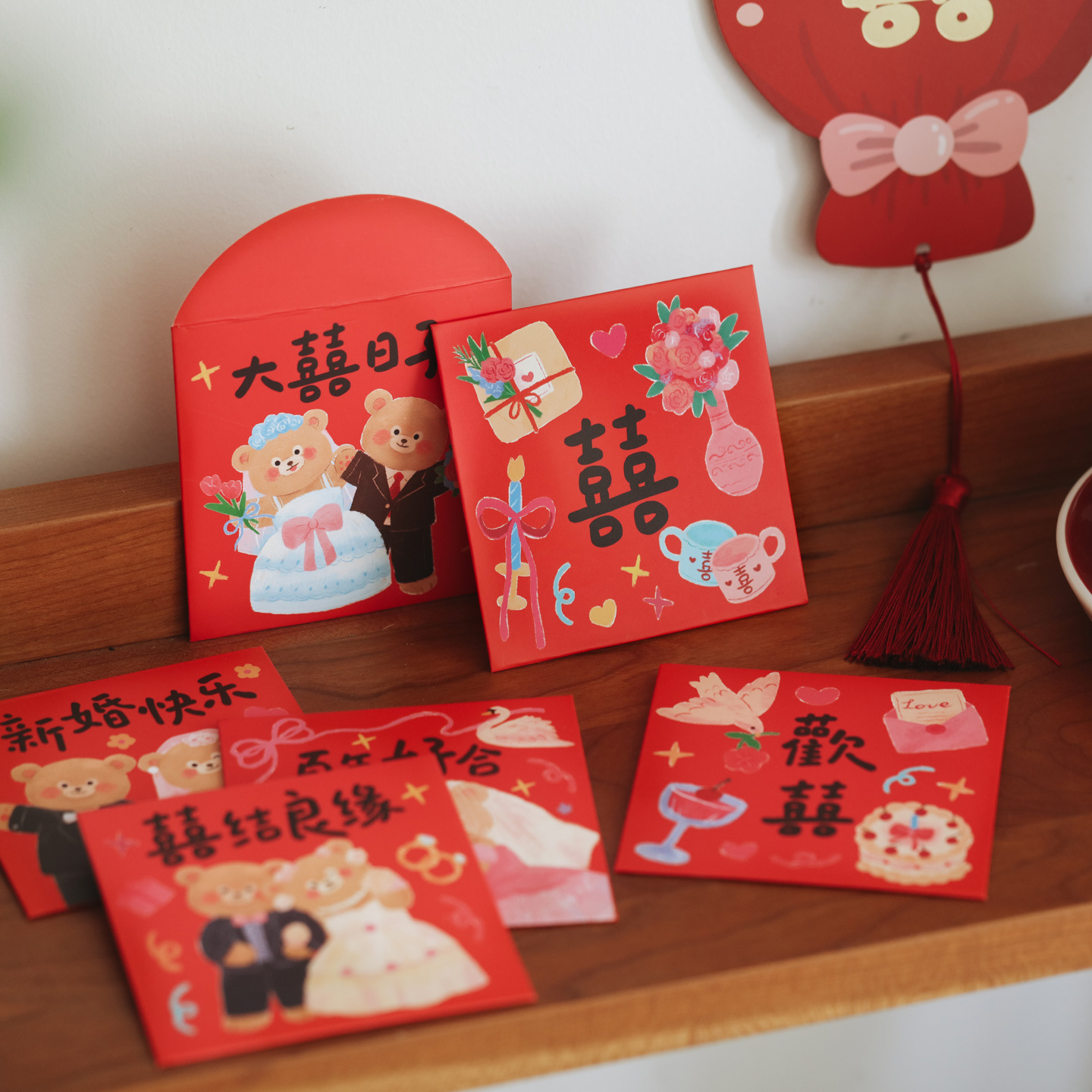 6 Stück Türschutz-Rote Umschlä – Wedding Envelopes Bewertung und Preis