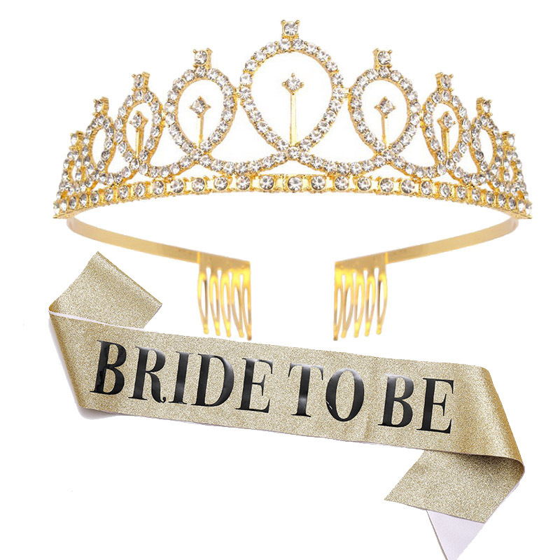 1 Satz Roségold Braut zu sein  – Bride Tribe Sash Bewertung und Preis
