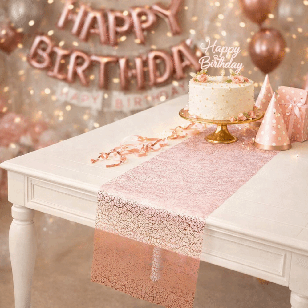 Funkelnder Glitzer-Tischläufer – Table Runner Sequin Bewertung und Preis