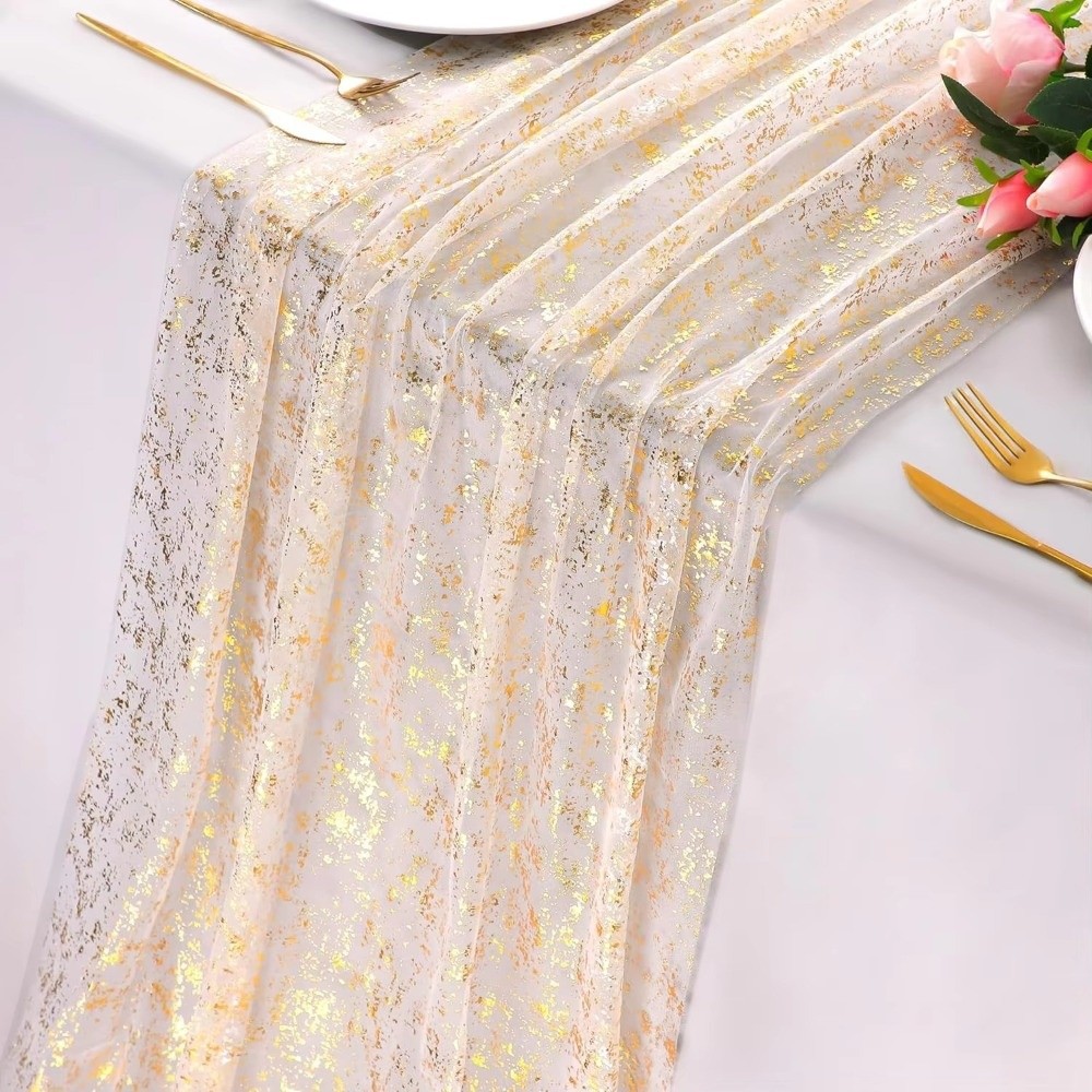 Goldener Pailletten-Glitzer Ti – Table Runner Sequin Bewertung und Preis