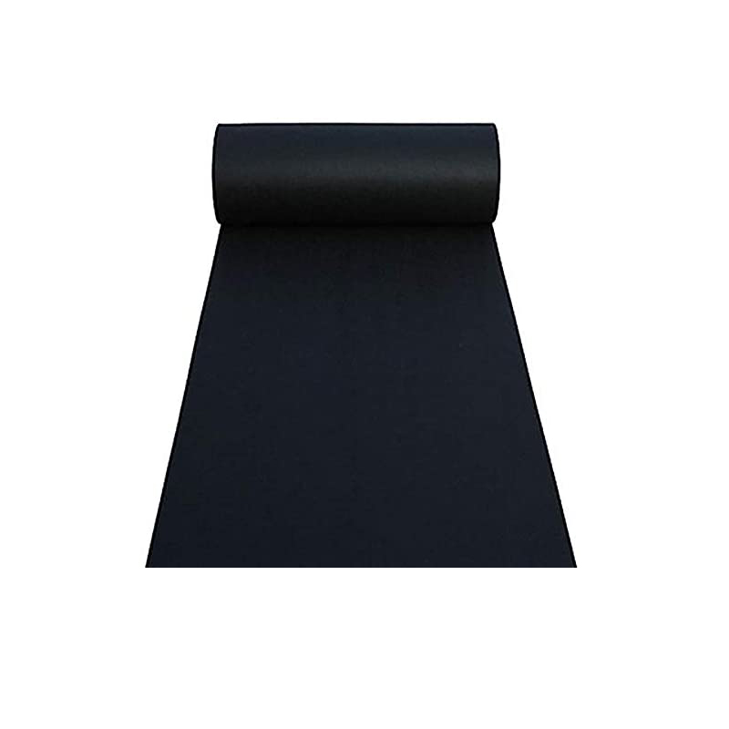 Schwarzer Teppich, rutschfest, – Aisle Runner White Bewertung und Preis